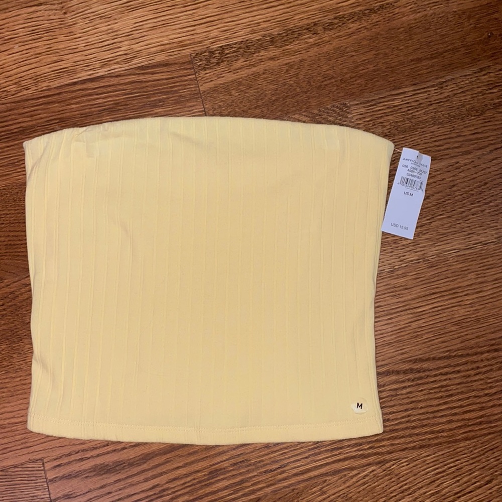 American Eagle Yellow Tub Top